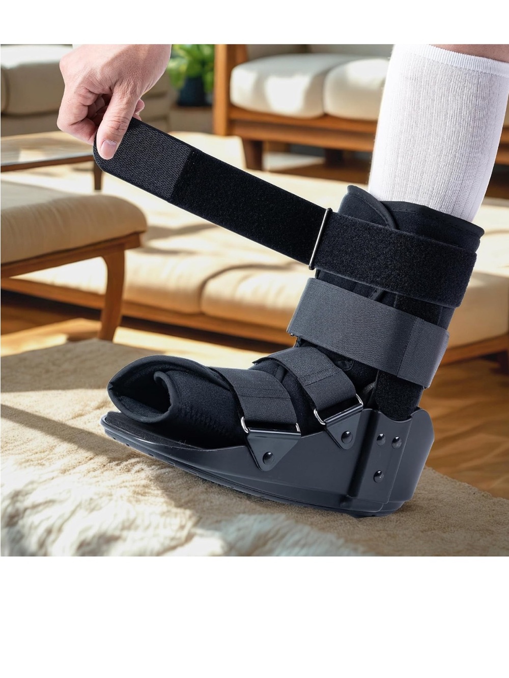 Kefit Walking Boot, Orthopedic Boot For Ankle Sprain Or Foot Injury View 6